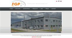 Desktop Screenshot of fgp-polska.pl